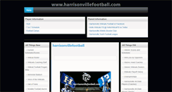 Desktop Screenshot of harrisonvillefootball.com