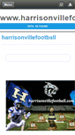 Mobile Screenshot of harrisonvillefootball.com